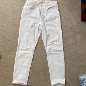 Women’s White Denim